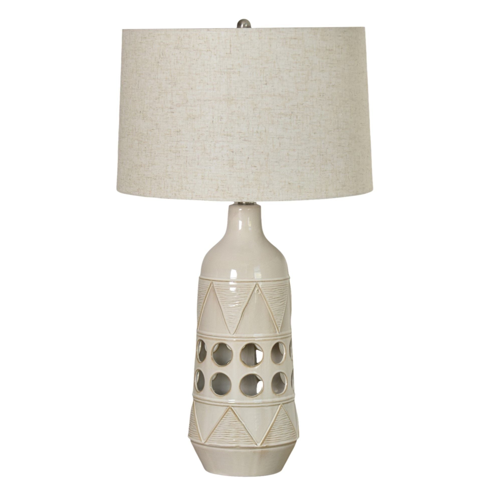 Glow - Ceramic Table Lamp With Night Light (Set of 2)