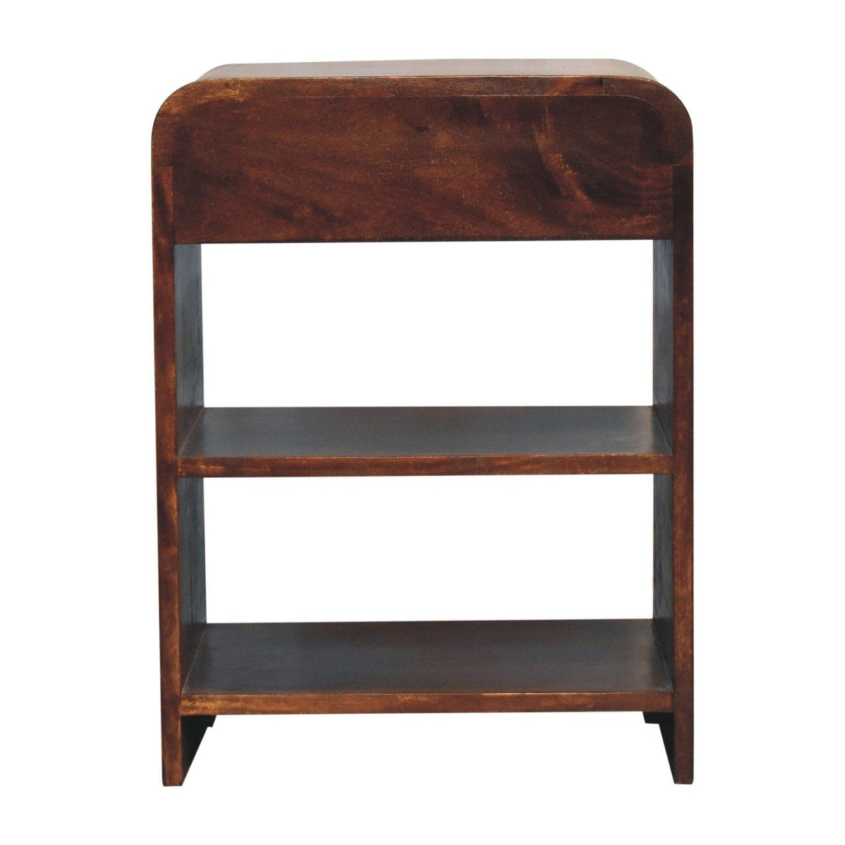 Arvessa - Open Bedside Table - Dark Brown