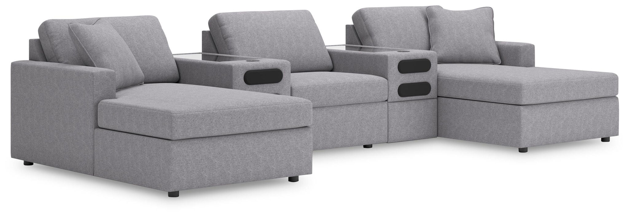 Modmax - U-Shaped Sectional - Granite