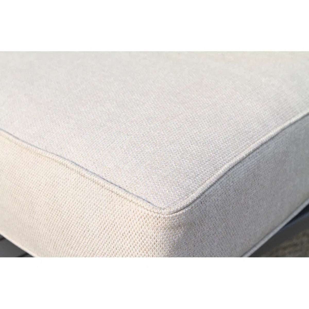 Handcrafted Outdoor Loveseat With Wicker Seating