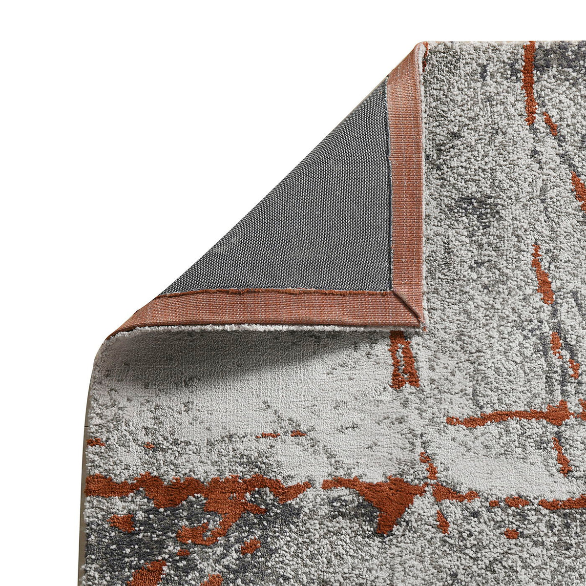 Quarry - 5' X 6.5' Abstract Area Rug - Gray