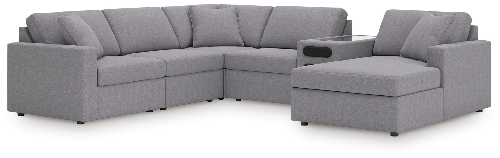 Modmax - U-Shaped Sectional - Granite