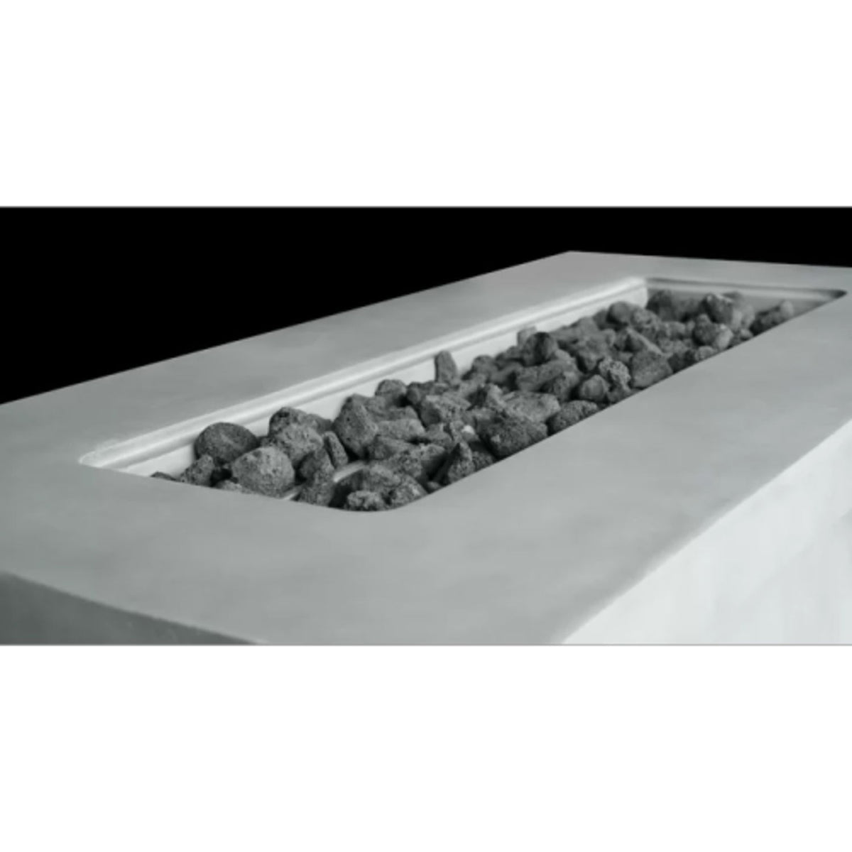 Propane / Natural Gas Outdoor Fire Pit Table - Gray