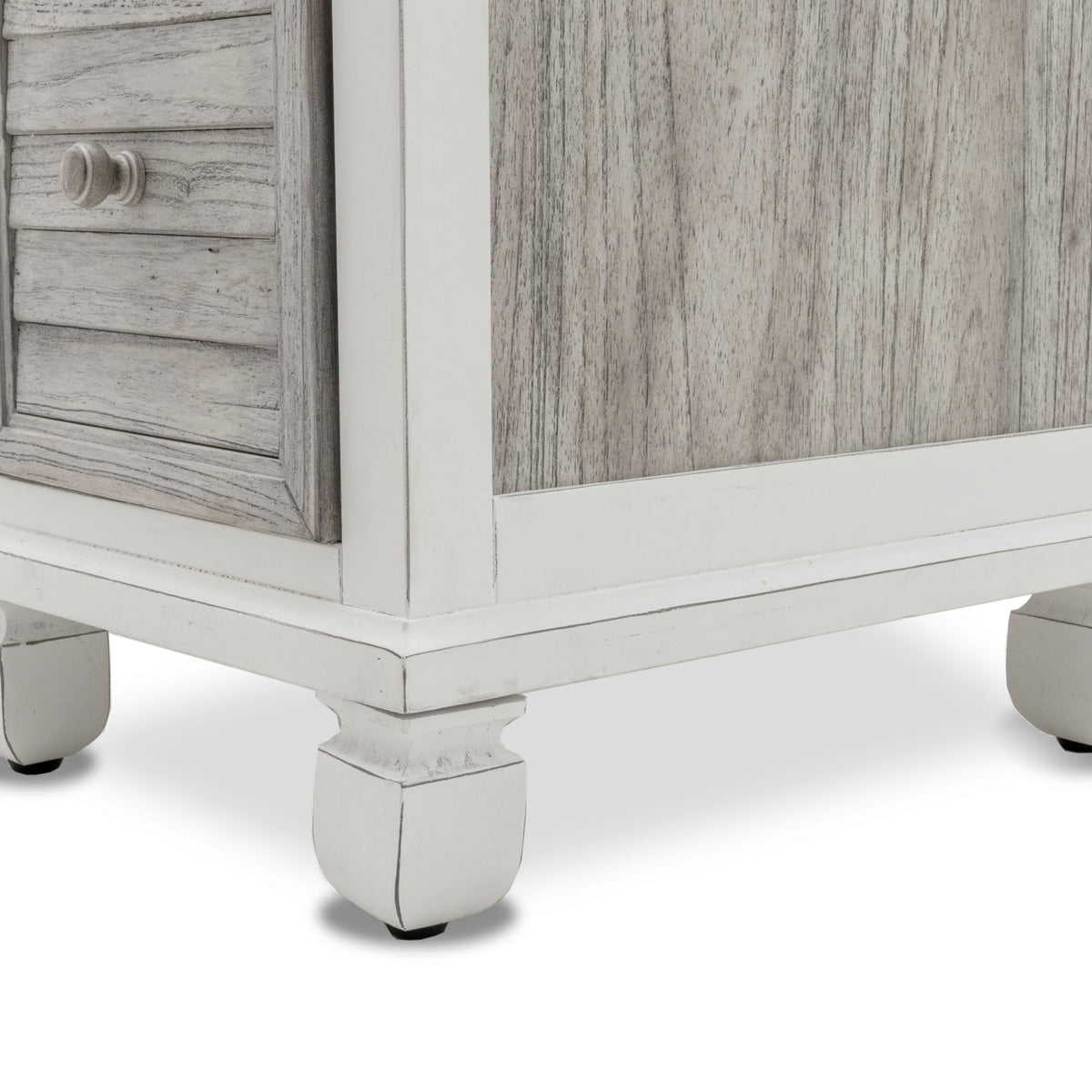 Islamorada - Desk & Chair Set - Dapple Gray / Blanc