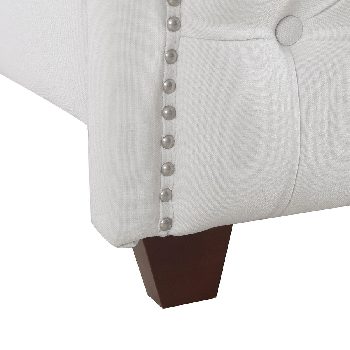 Marcella - Upholstered Shelter Headboard Bed