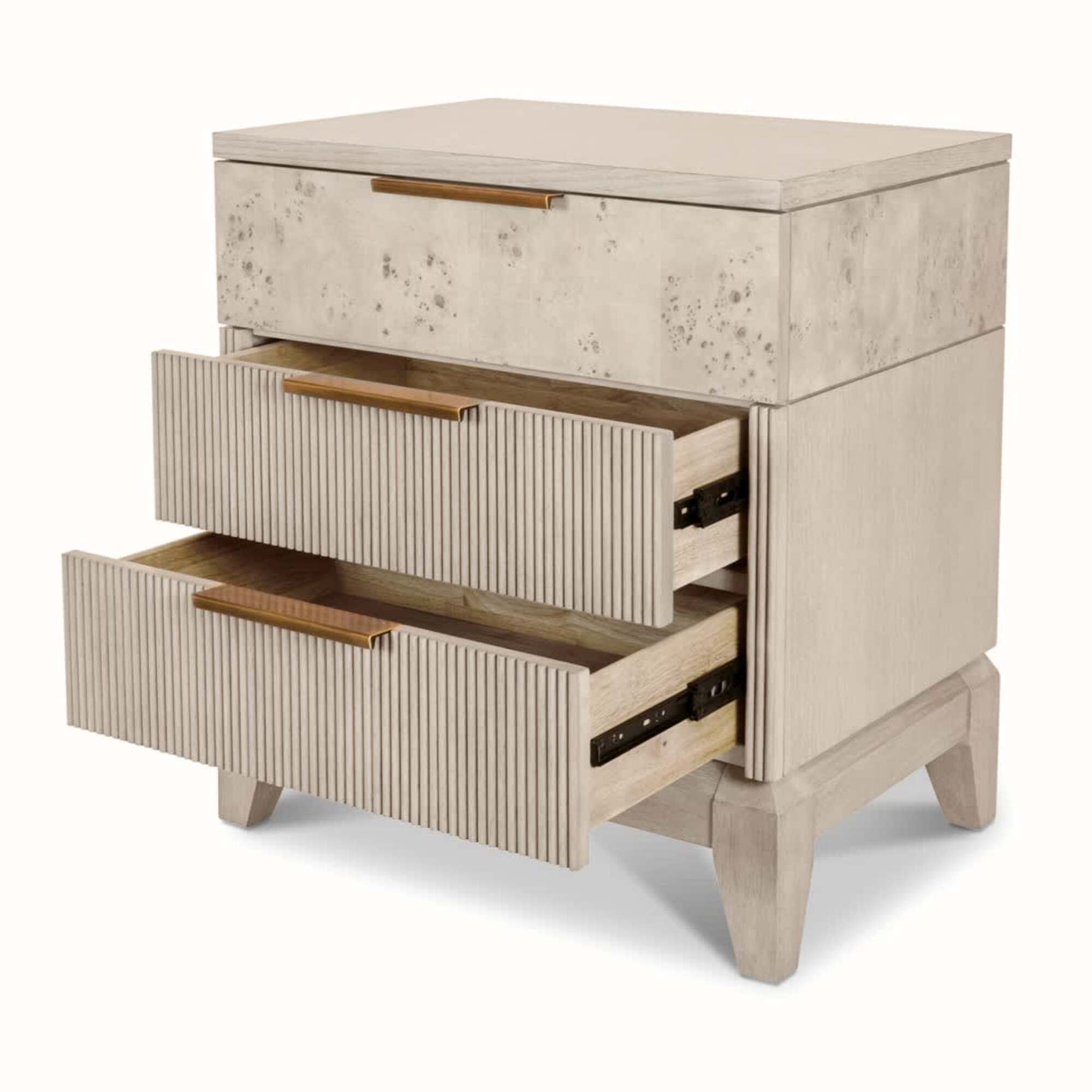Manhattan Valley - 3 Drawer Nightstand