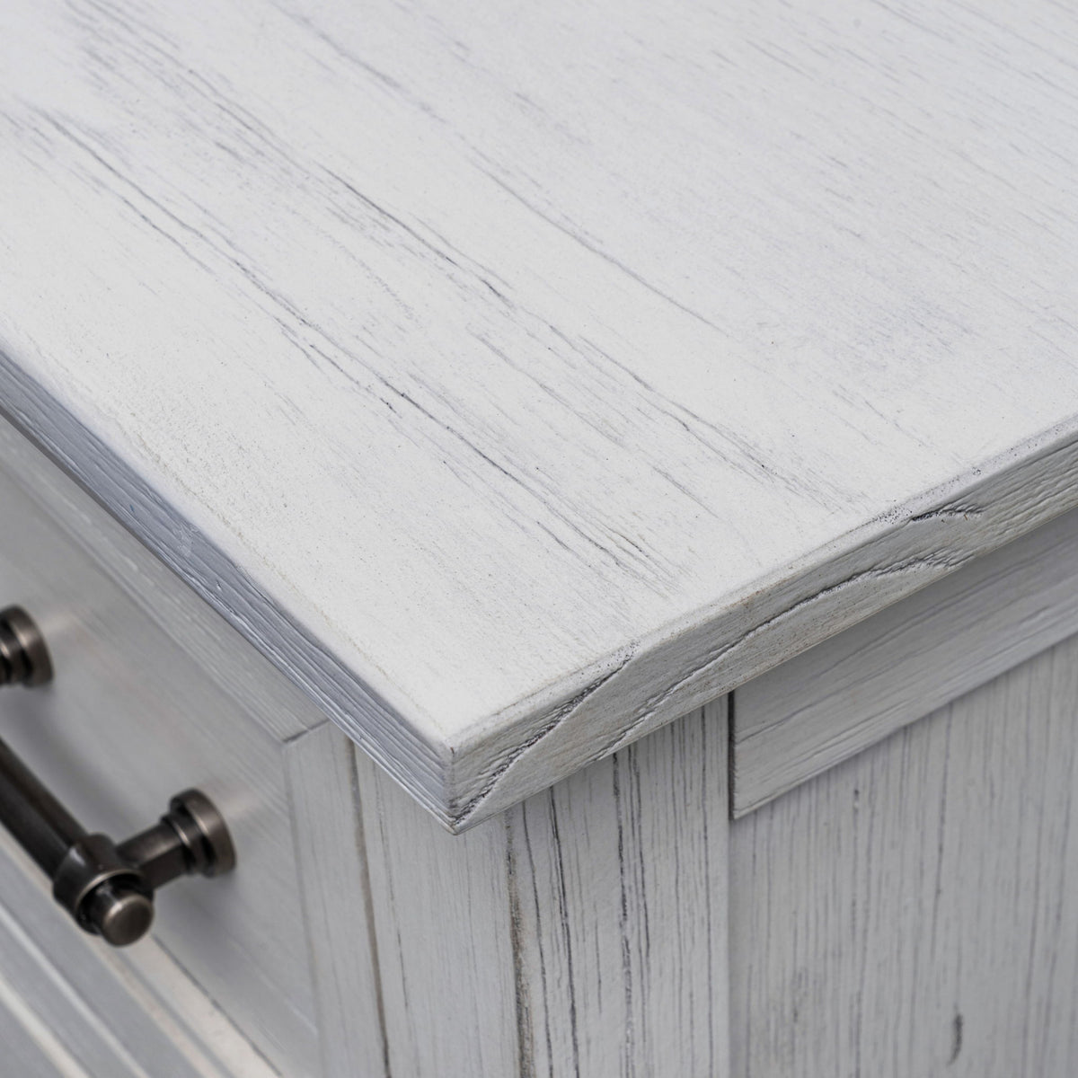 Surfside - 5 Drawer Chest - Weathered White