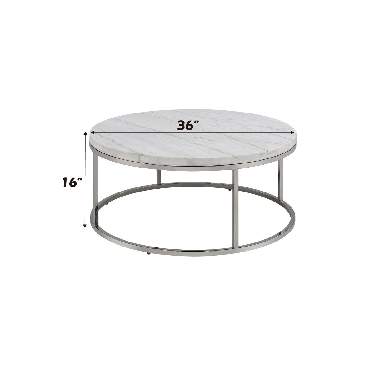 Zaidee - Coffee Table - White
