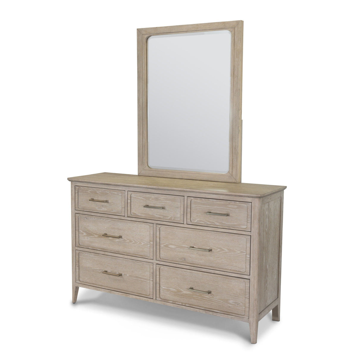 Cape May - 7 Drawer Dresser - Glazed Driftwood