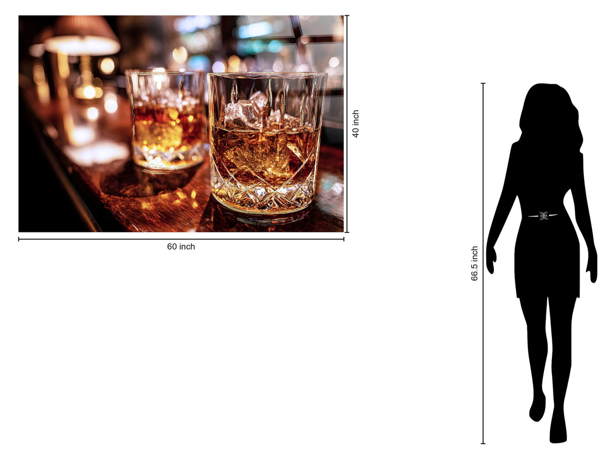 Amber Nightcap Tempered Glass With Foil - Amber / Brown