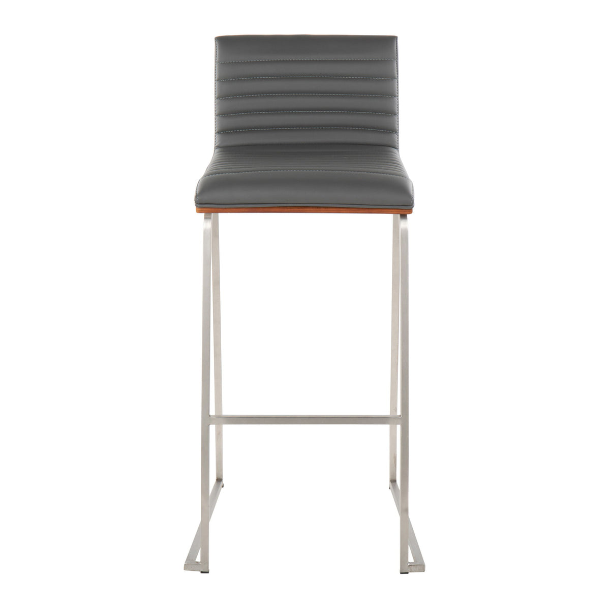 Mason Mara - Contemporary Fixed Height Barstool (Set of 2)