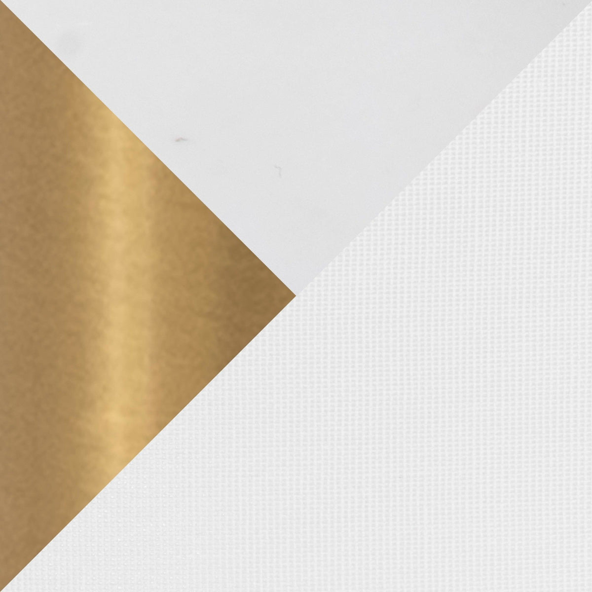 Leslie - Glam / Art Deco Floor Lamp - Gold / White
