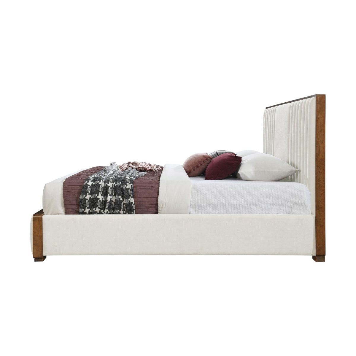 Kaleea - Queen Bed - Beige