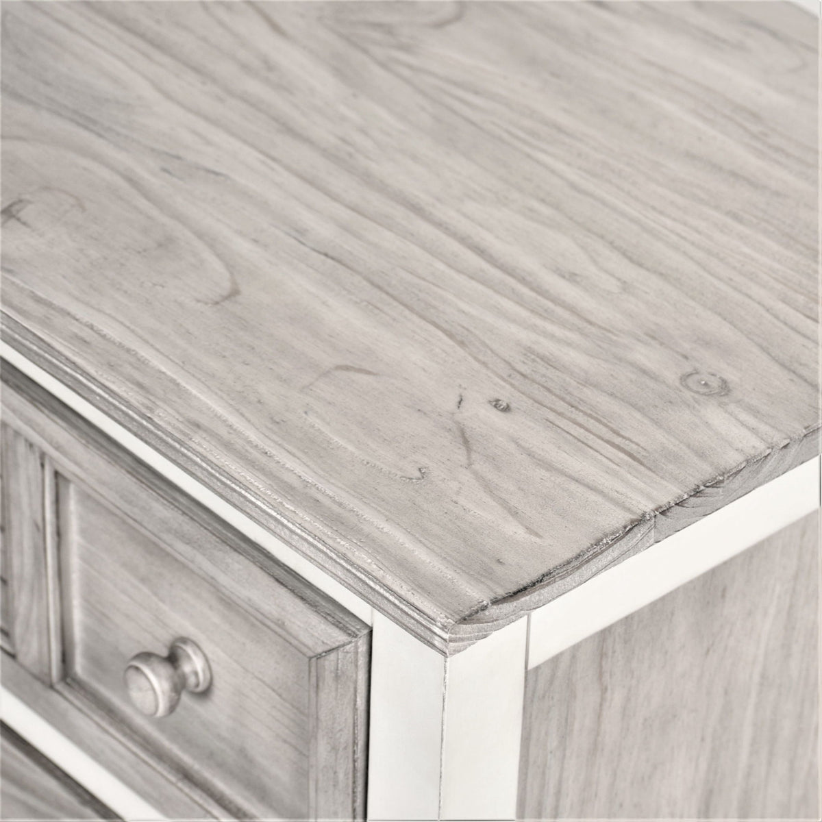 Islamorada - 5 Drawer Chest - Dapple Gray / Blanc