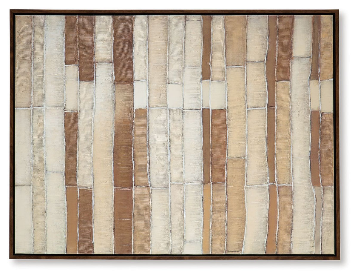 Kalanmore - Wall Art - Brown / Tan / White