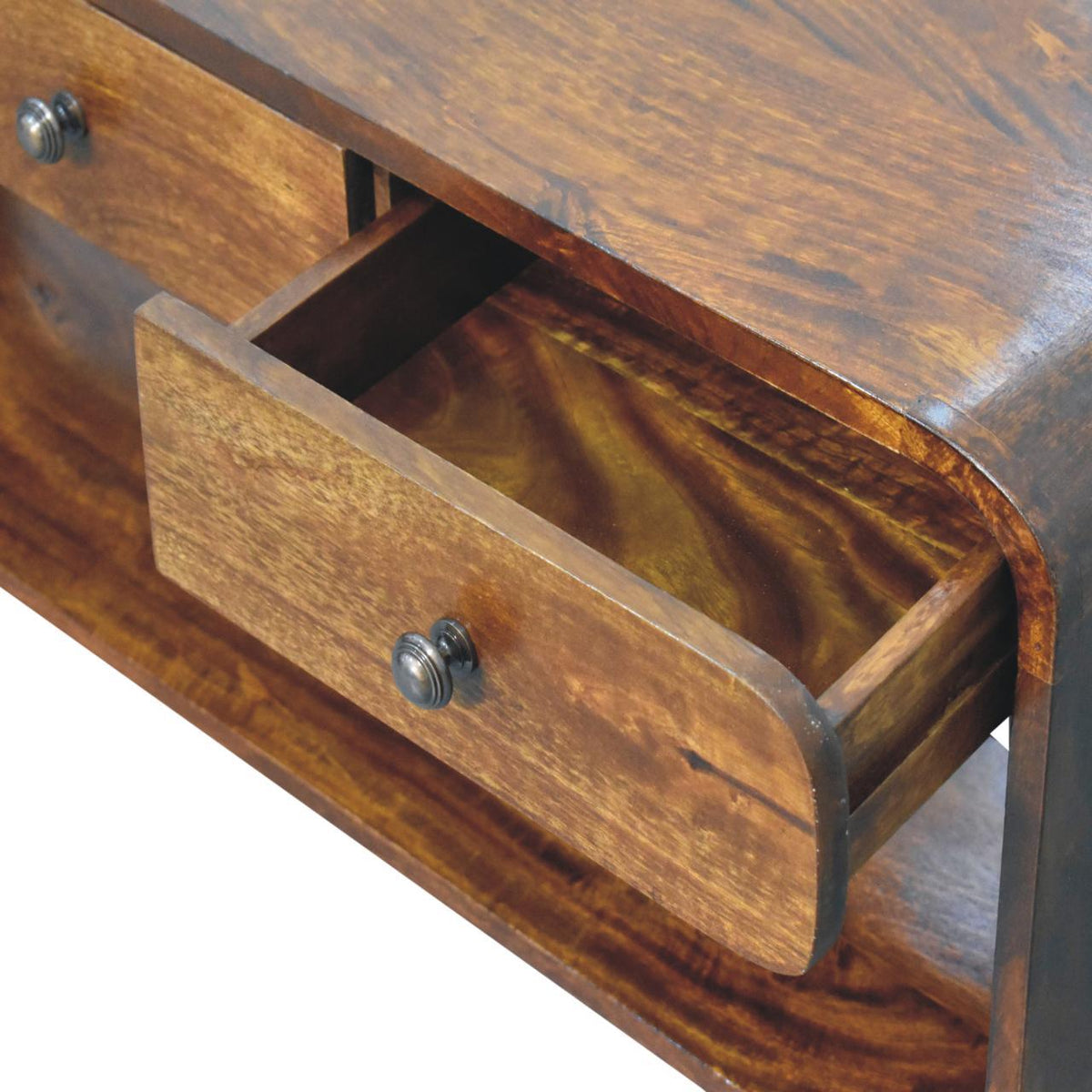 Arvessa - Slim Media Unit - Dark Brown
