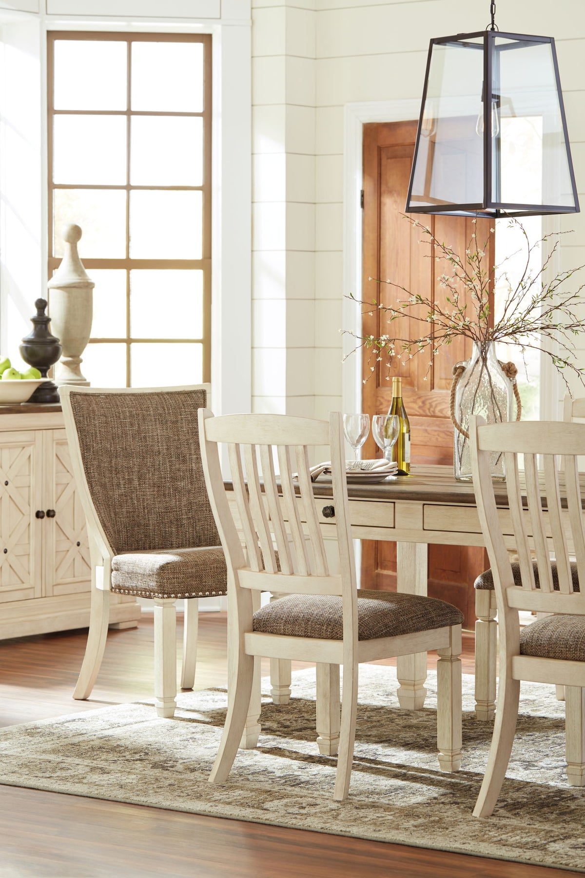 Bolanburg - Rectangular Dining Room Table - Beige