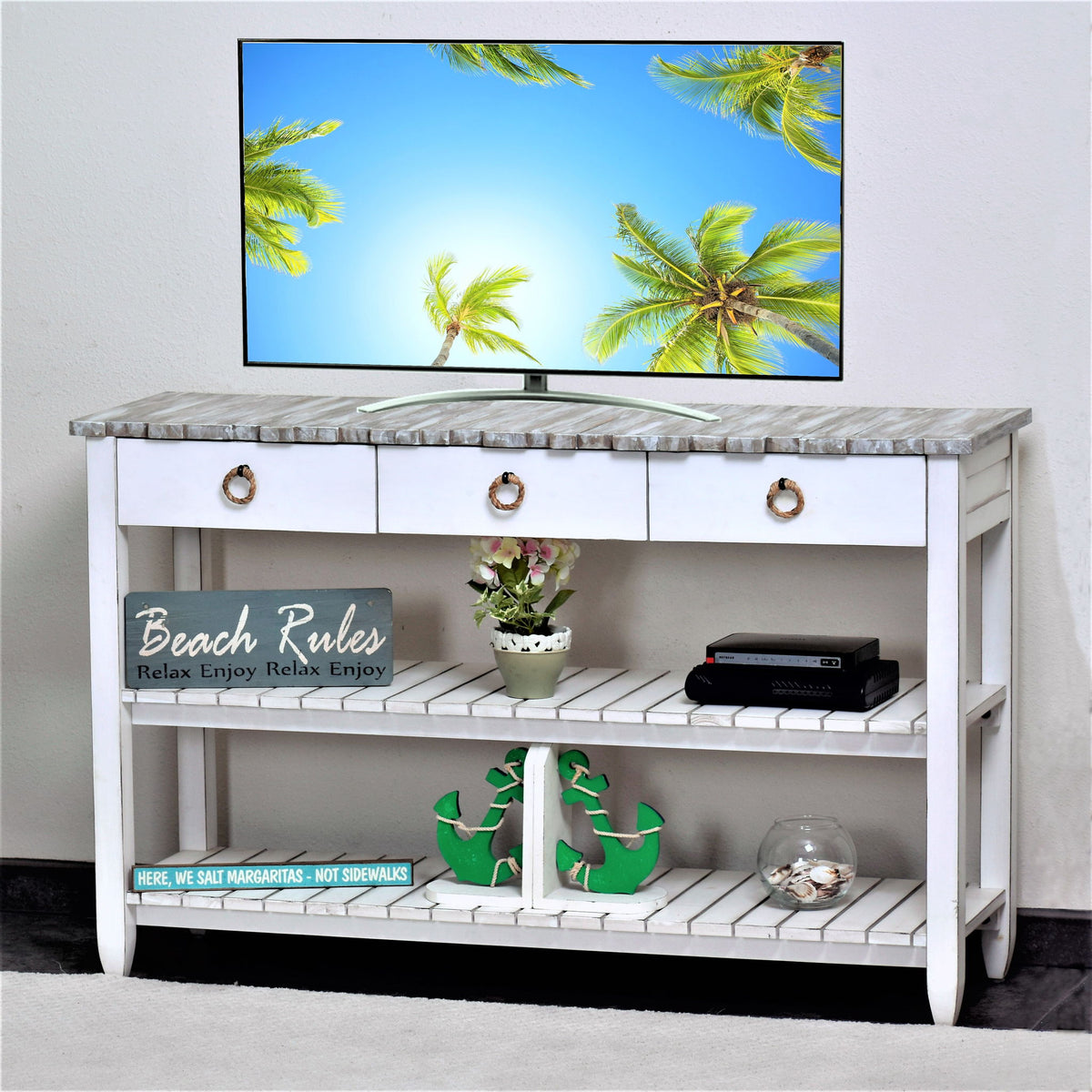 Picket Fence - Entertainment Center