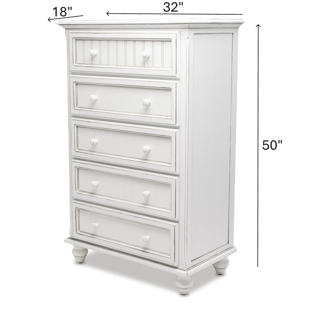 Monaco - 5 Drawer Chest