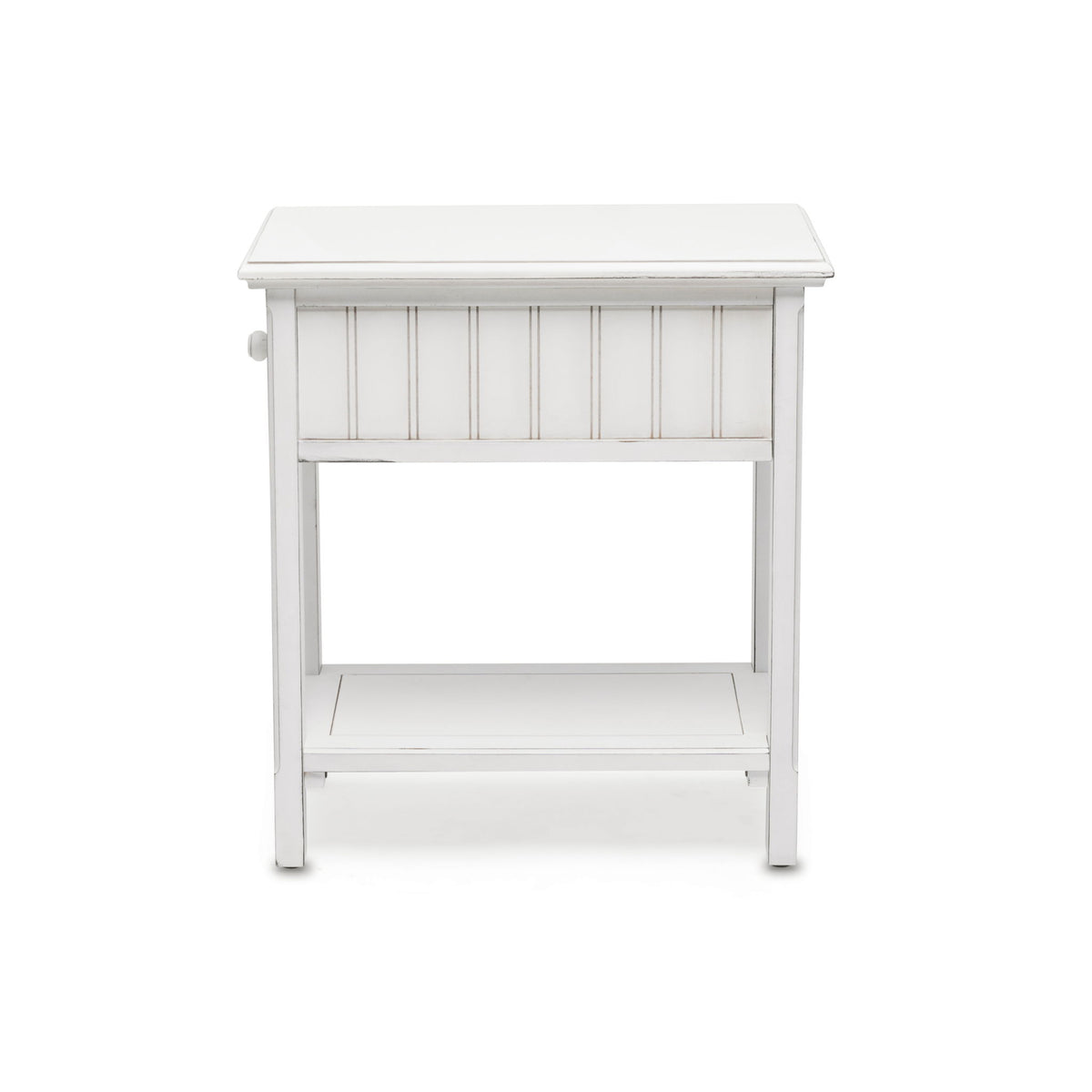 Monaco - Chairside Table - Blanc