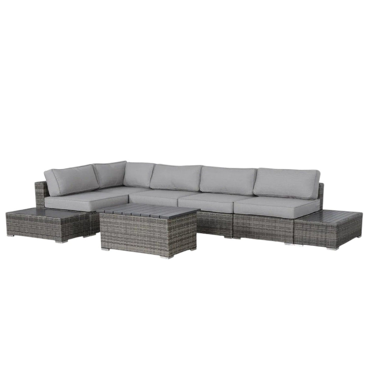Stylish Entertainment Sectional Set, Outdoor Living