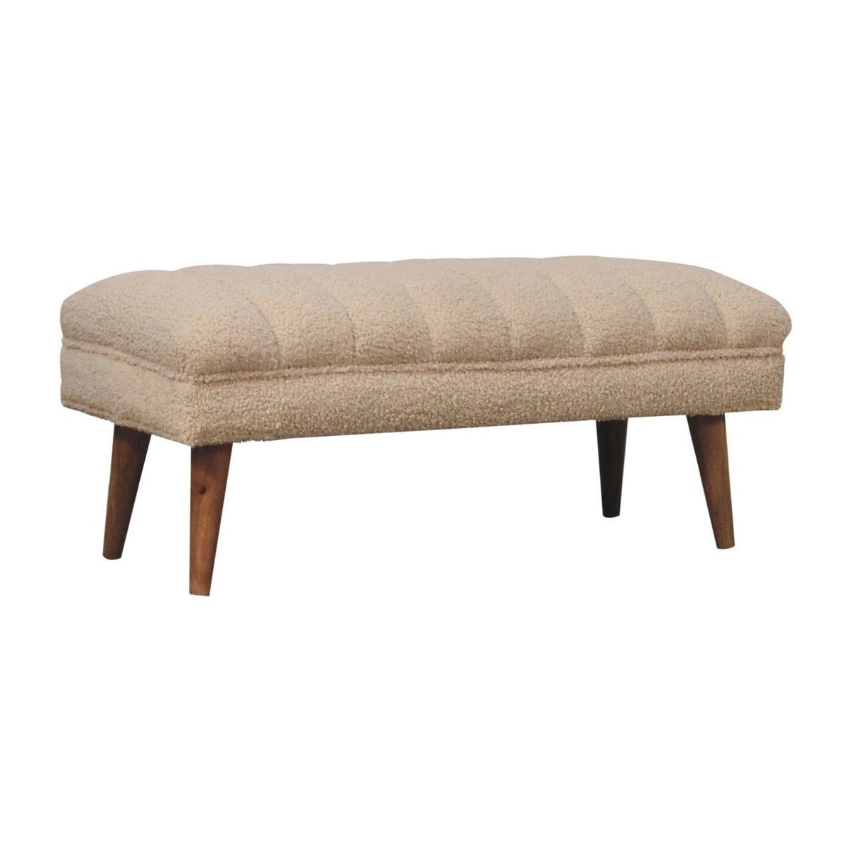 Puffer Bench - Beige