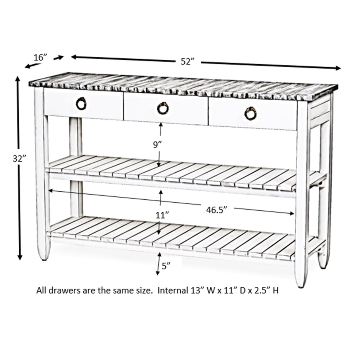 Picket Fence - Entertainment Center