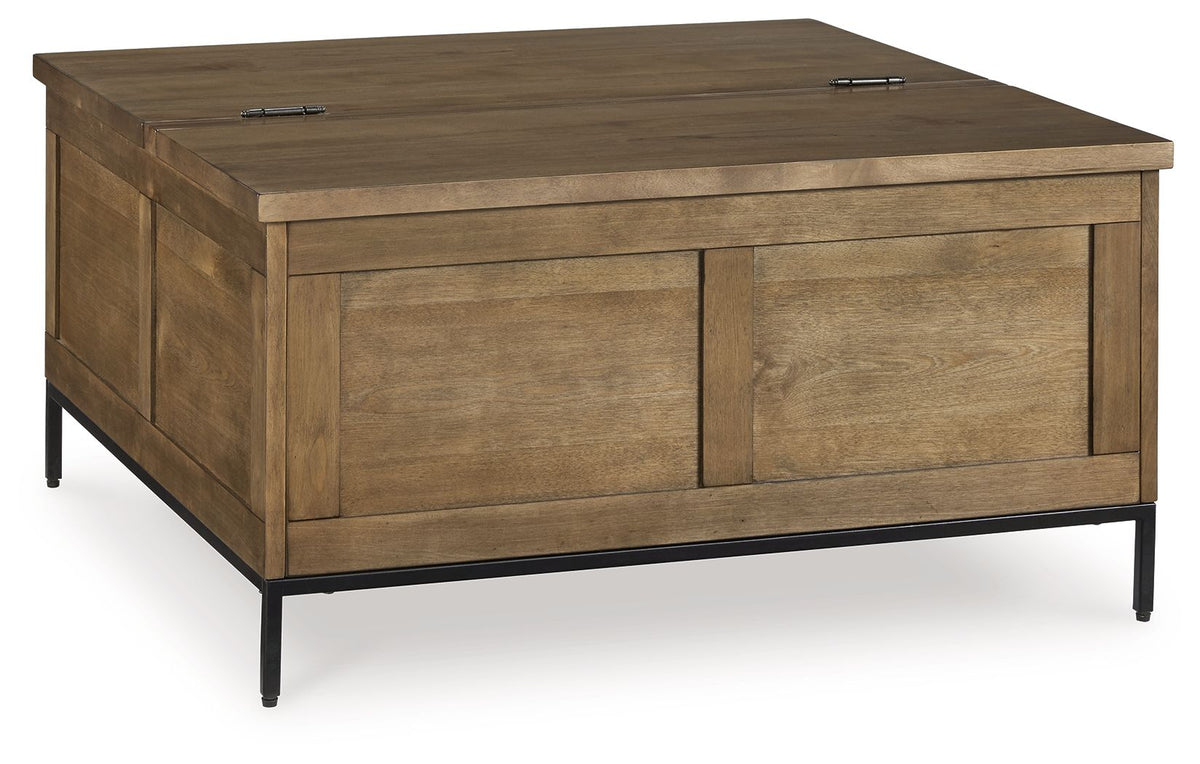 Torlanta - Lift Top Cocktail Table - Brown