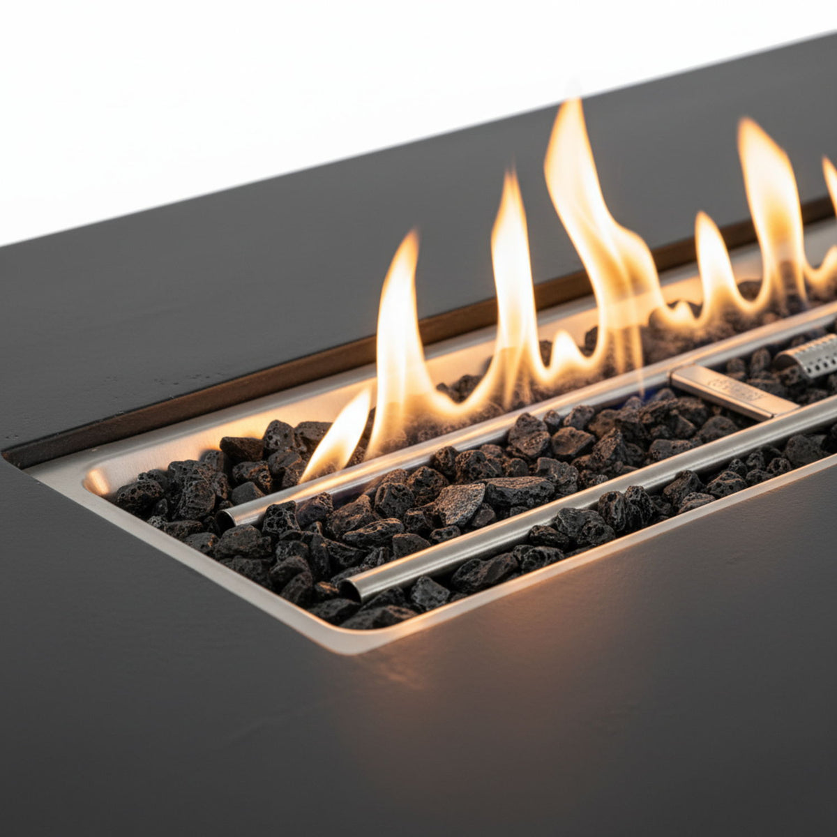 Propane / Natural Gas Fire Pit Table, 50,000 BTU - Charcoal