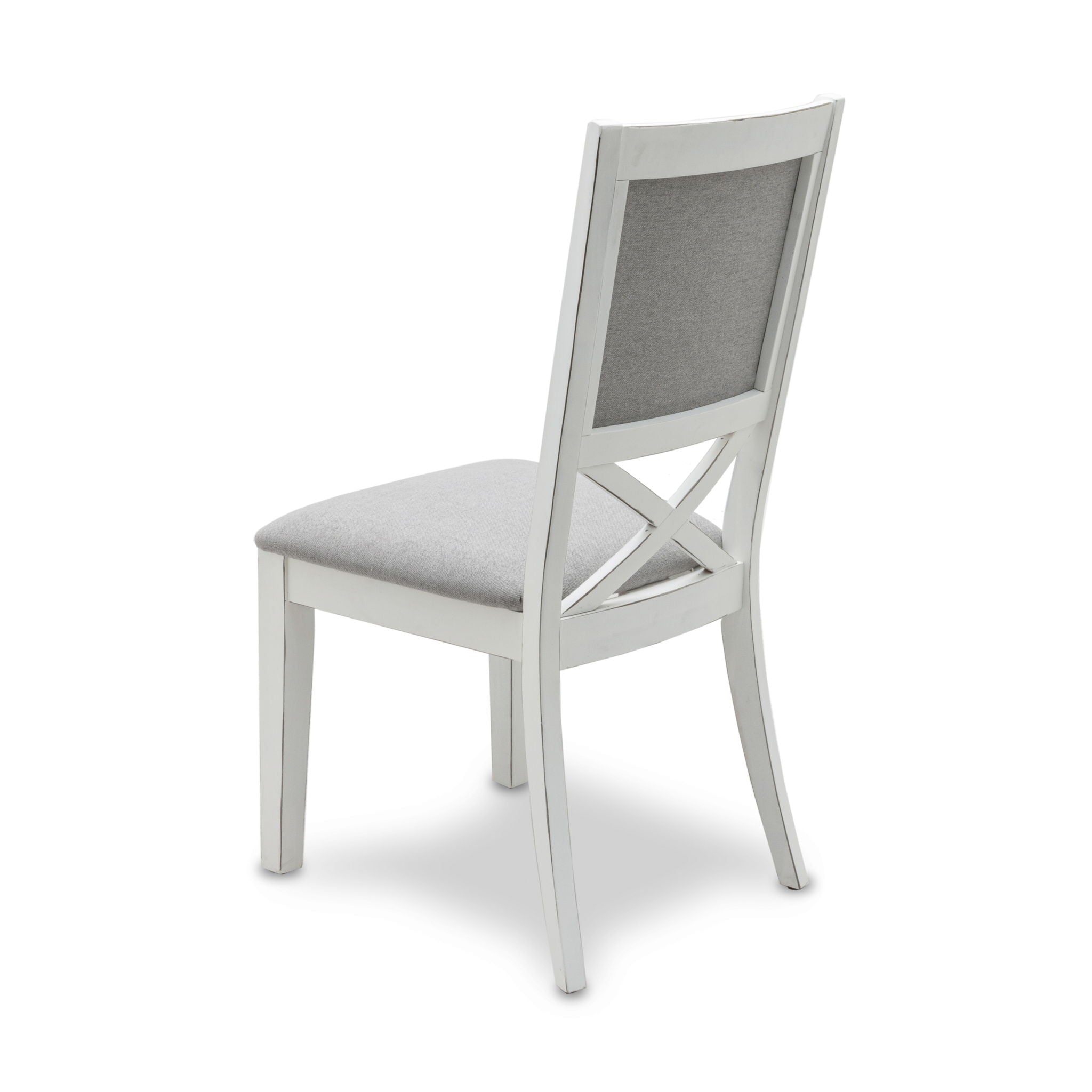 Islamorada - Upholstered Dining Chair (Set of 2) - Blanc / Dapple Gray