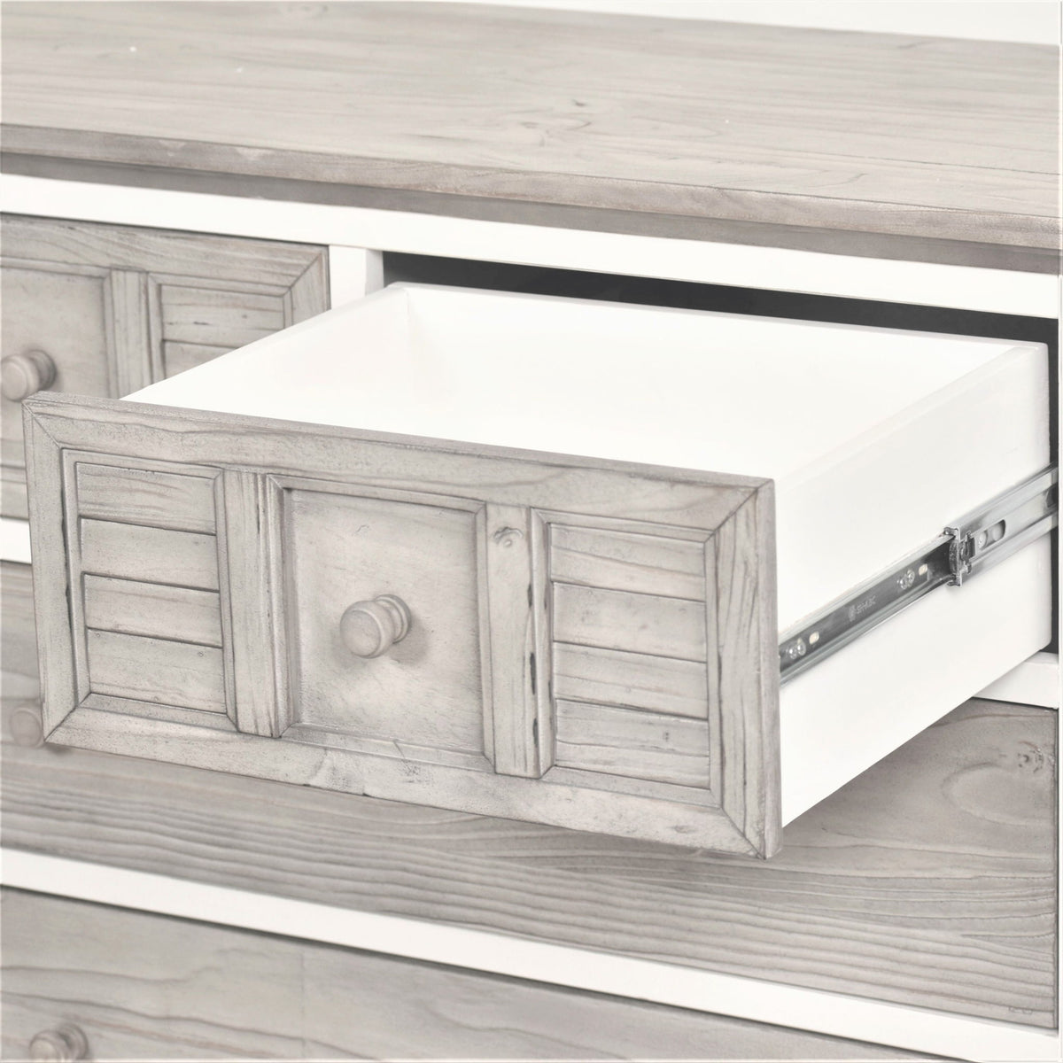 Islamorada - 4 Drawer Chest - Dapple Gray / Blanc