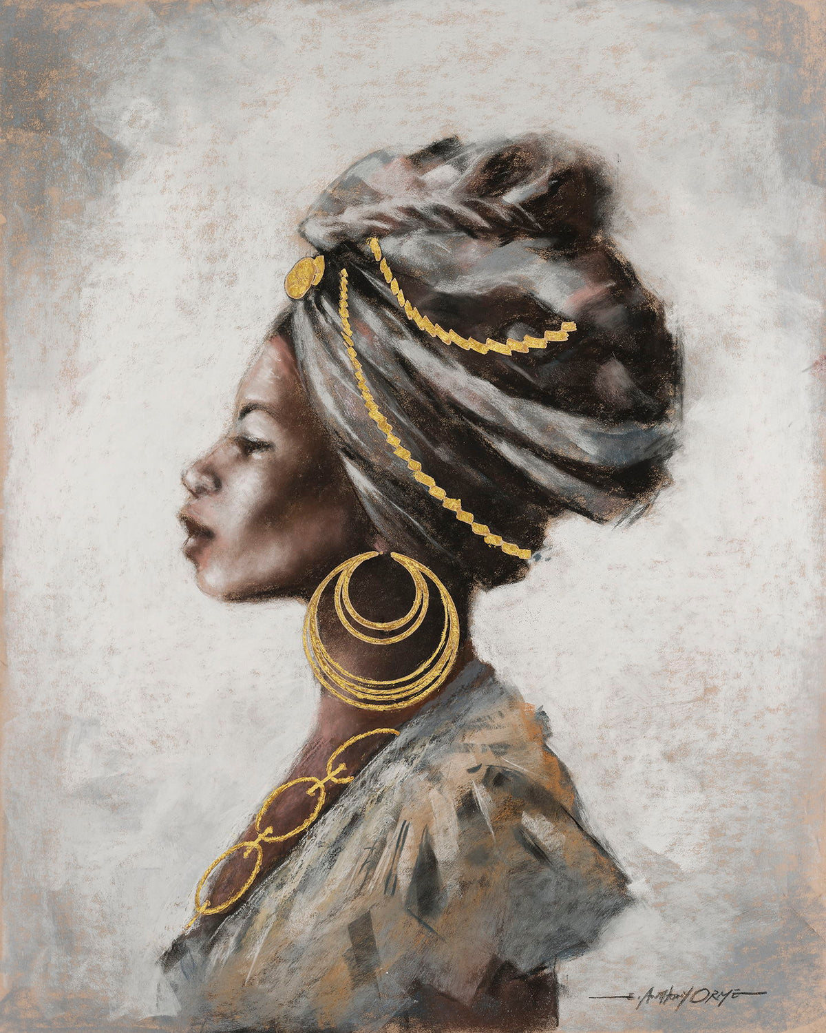 Framed - Beauty And Strength By Orme - Silver