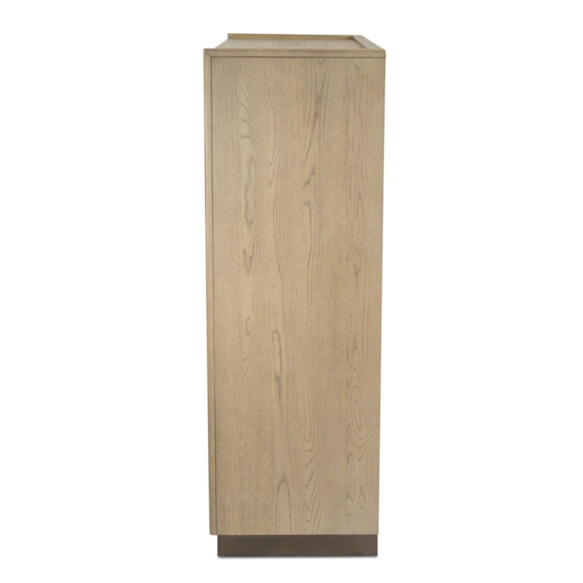 Rio Vista - Woven 5 Drawer Chest - Muted Earth Tones / Clay