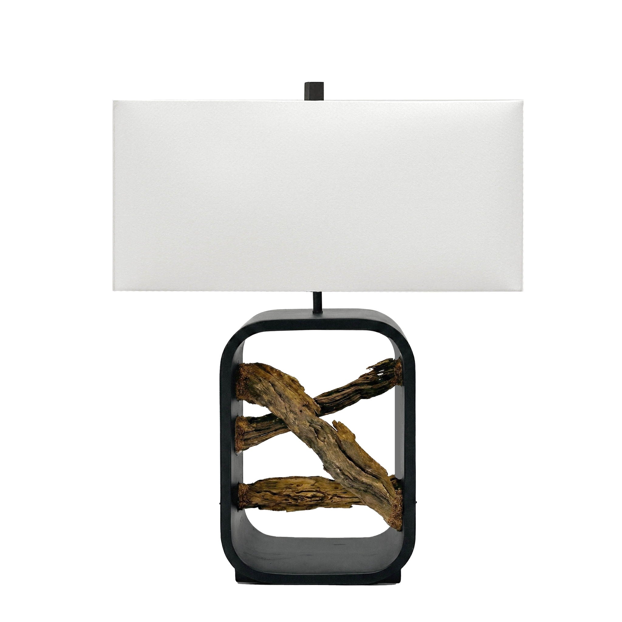Drift - Table Lamp (Set of 2) - Driftwood / Black