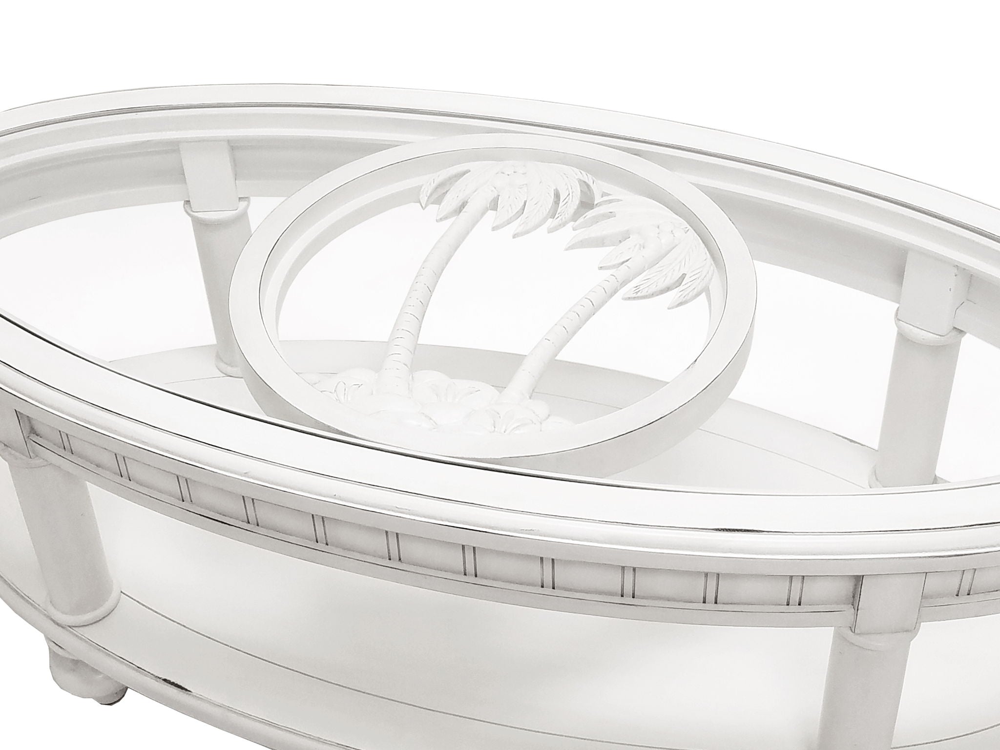 Monaco - Table With Palm Insert