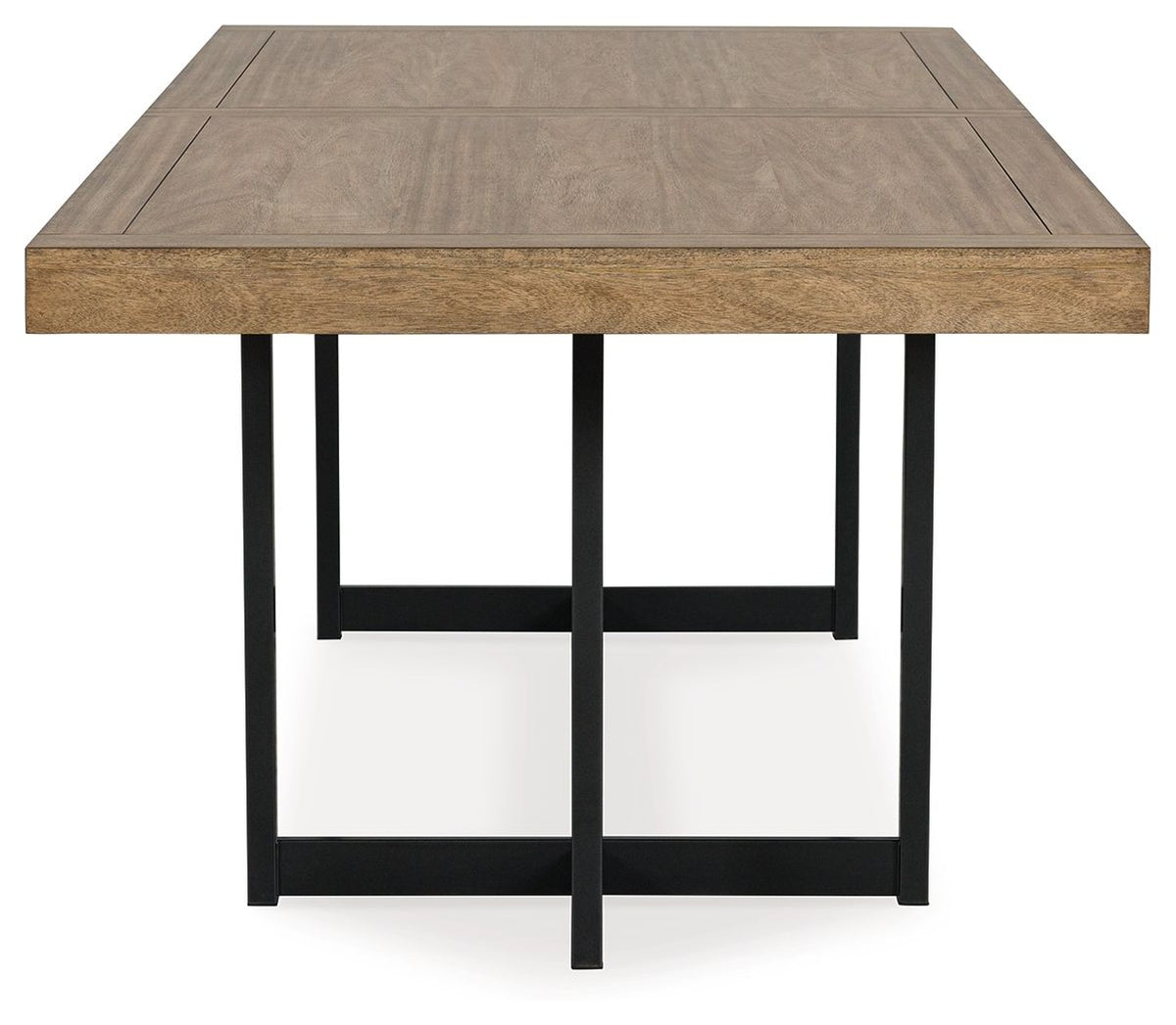 Tomtyn - Rectangular Dining Room Extension Table - Light Brown