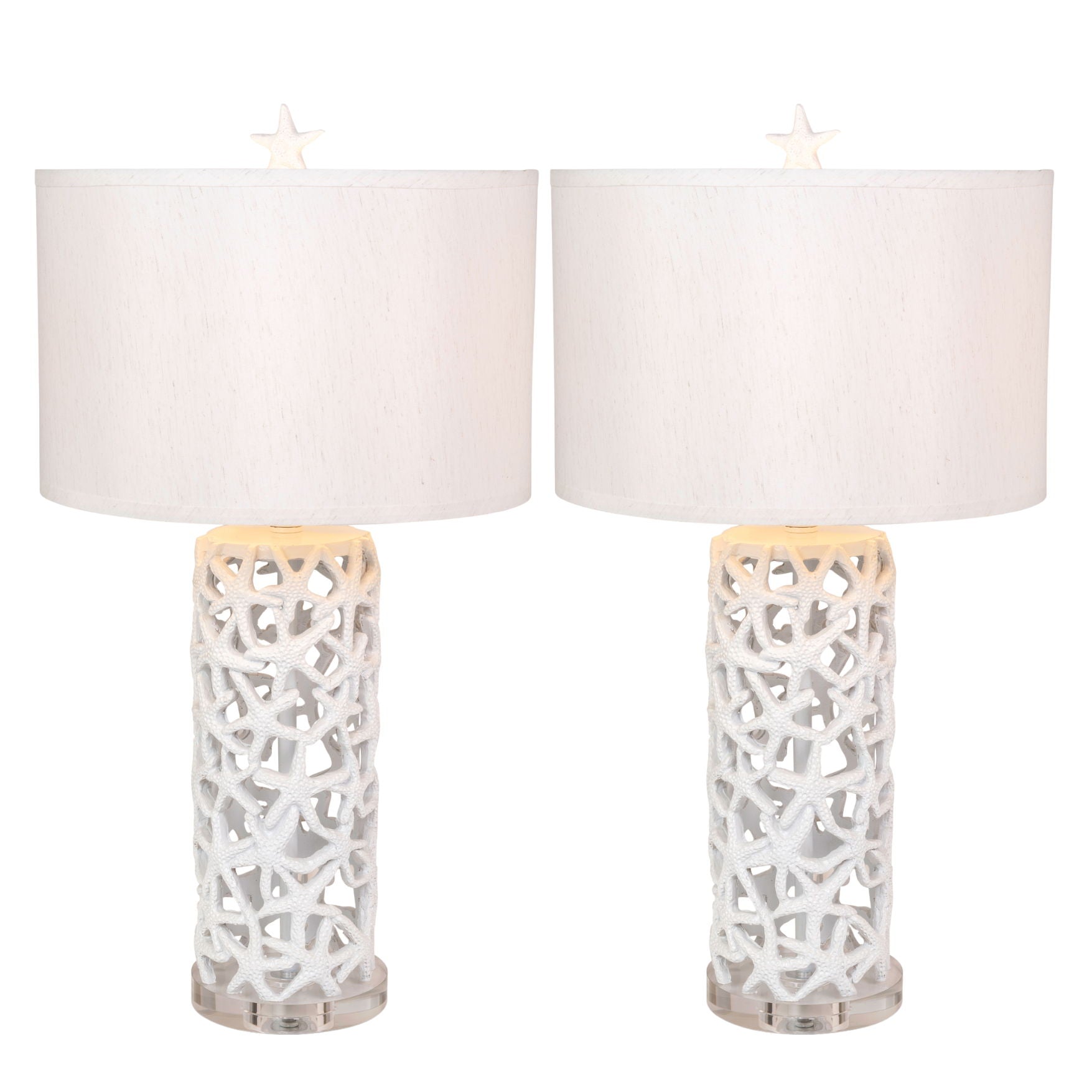 Darla - Poly Star Table Lamp (Set of 2)