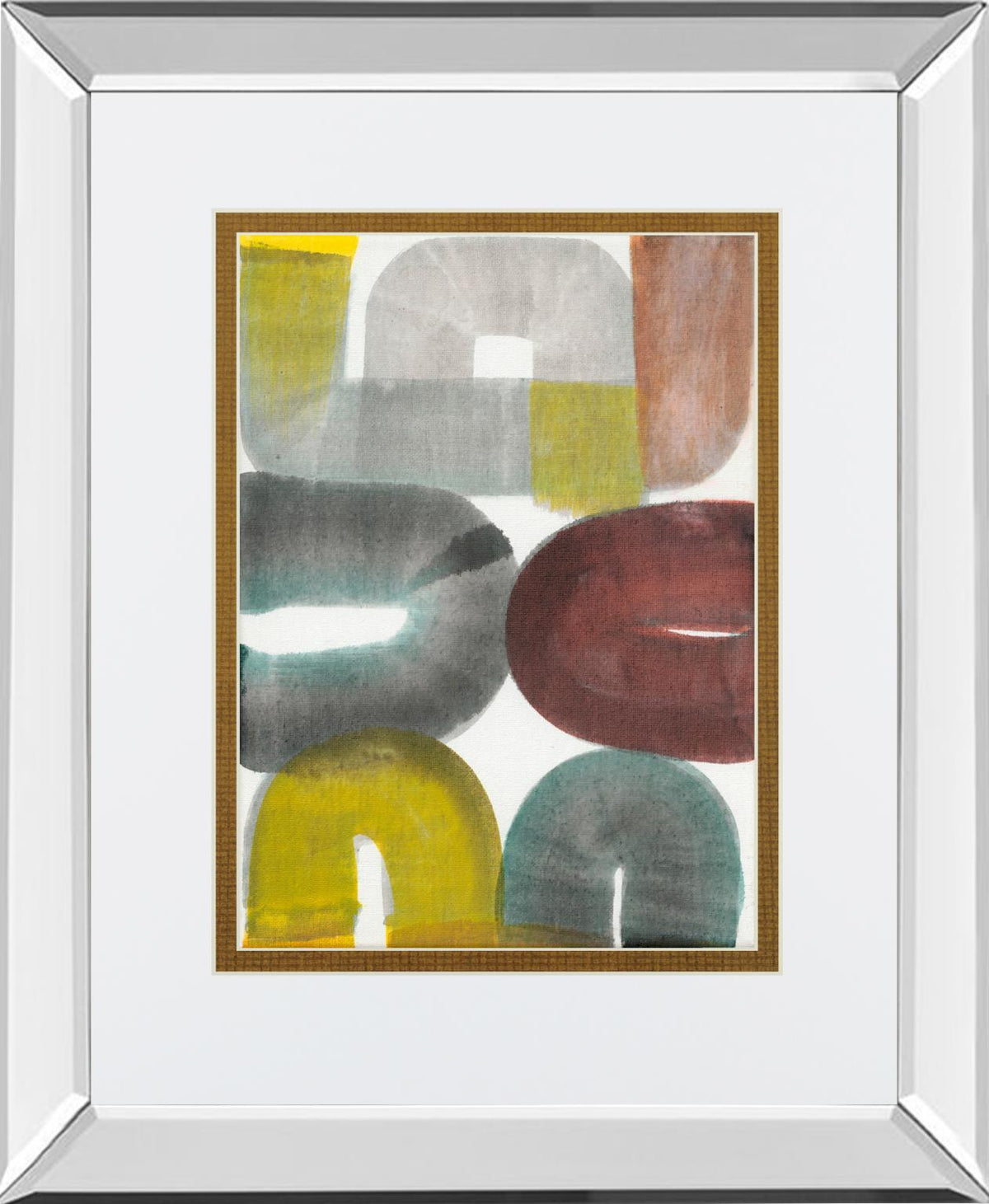 Geode Abstraction II By Jodi Fuchs - Dark Gray
