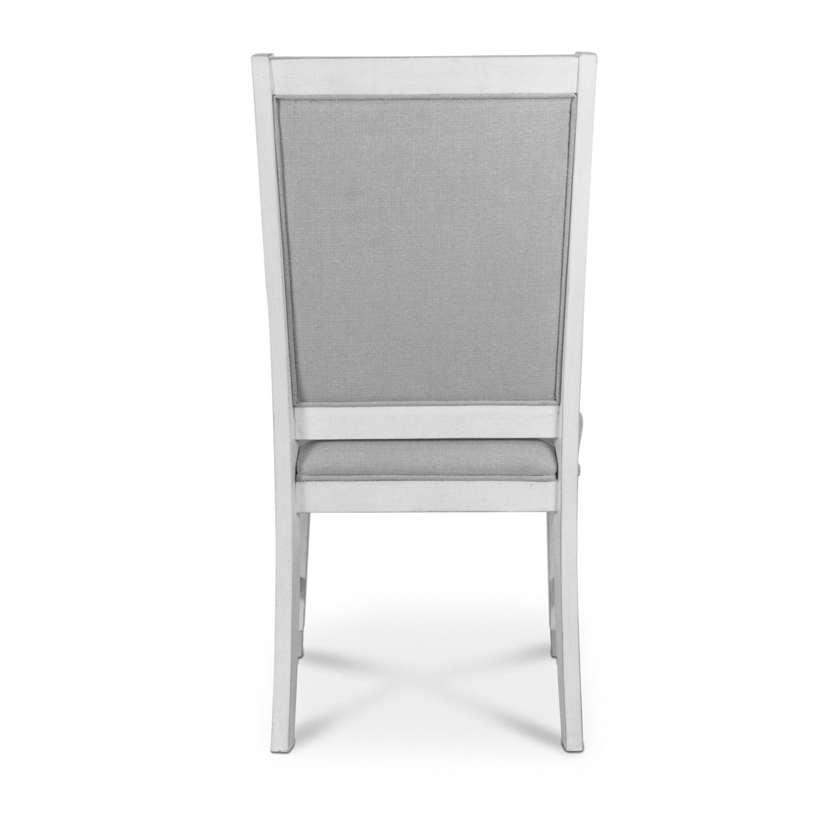 Point Breeze - Upholstered Side Chair (Set of 2) - Fresh White / Gray
