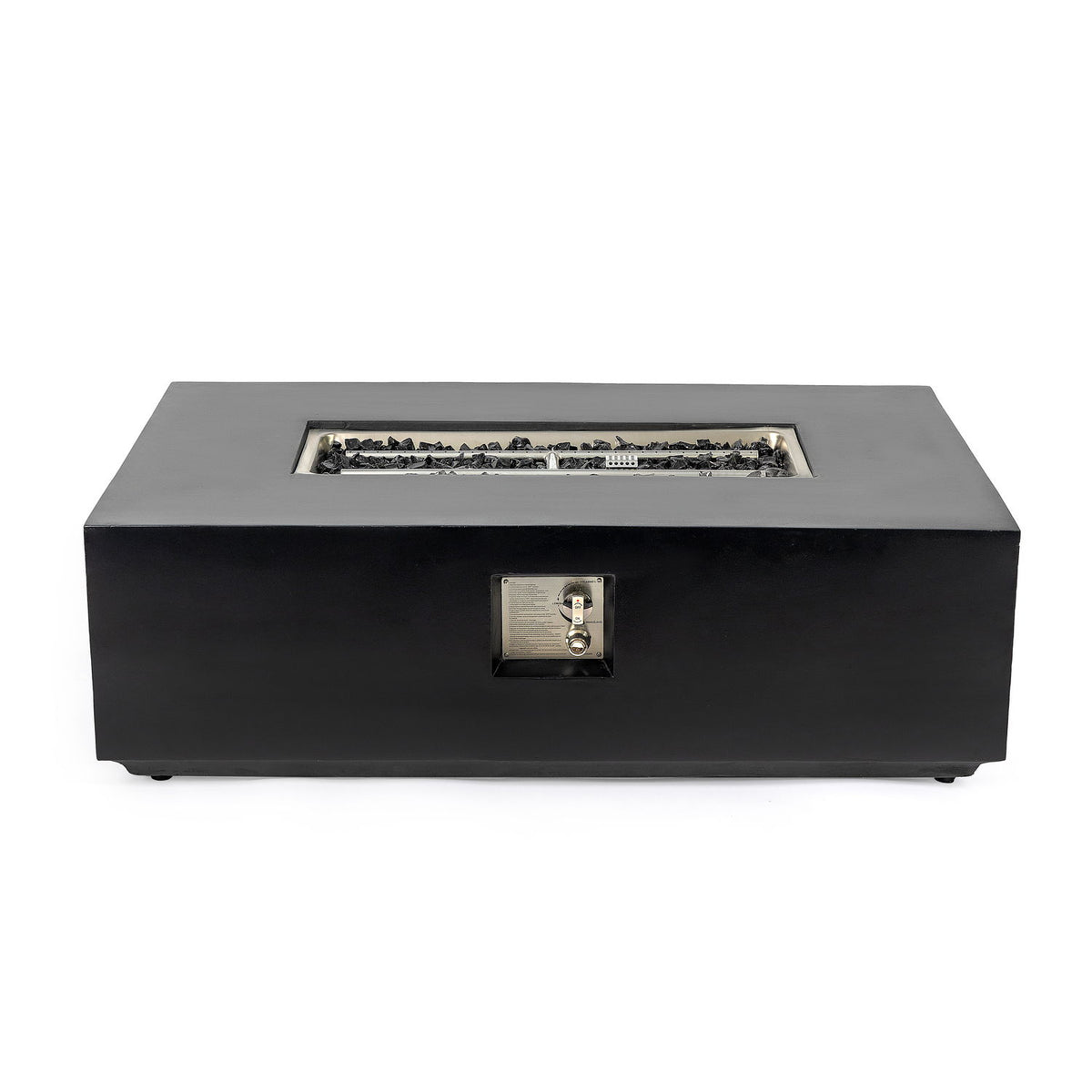 Propane / Natural Gas Fire Pit Table, 50,000 BTU - Charcoal