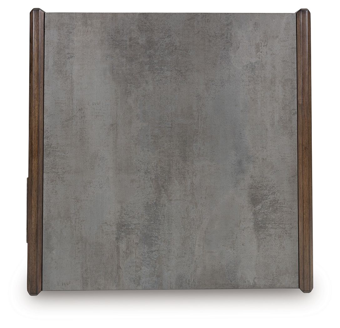 Kallenny - Square Cocktail Table - Brown / Gray