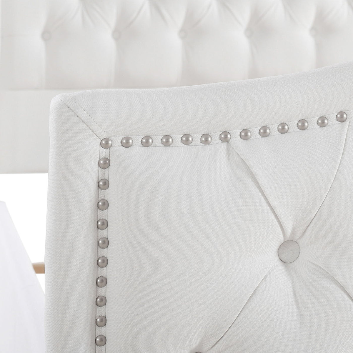 Marcella - Upholstered Shelter Headboard Bed