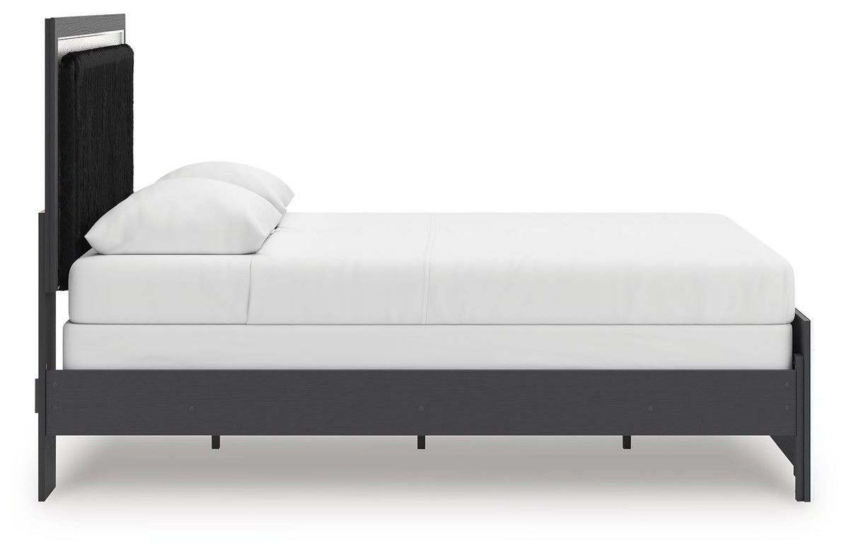 Zuraleus - Upholstered Panel Bed