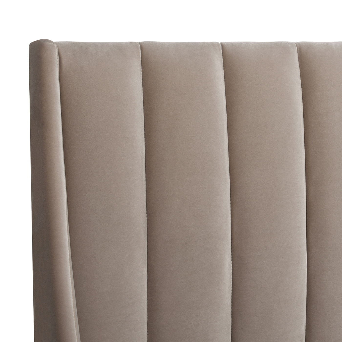 Aspen - Vertical Tufted Headboard Platform Bed