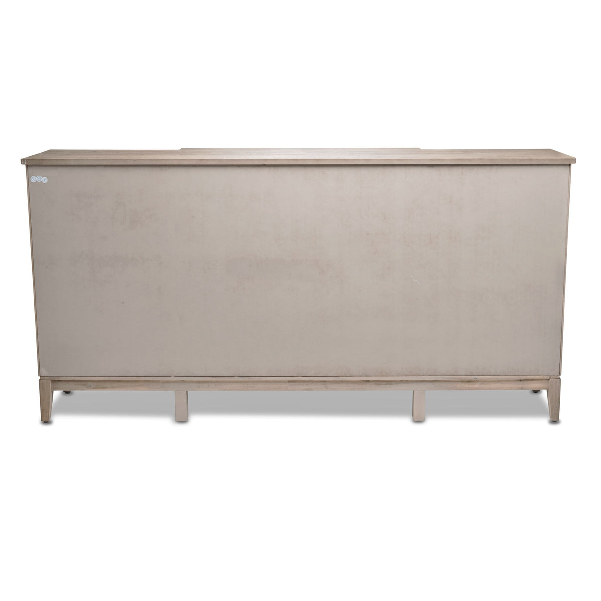 Sanibel - 4-Door Credenza - Green / Light Brown