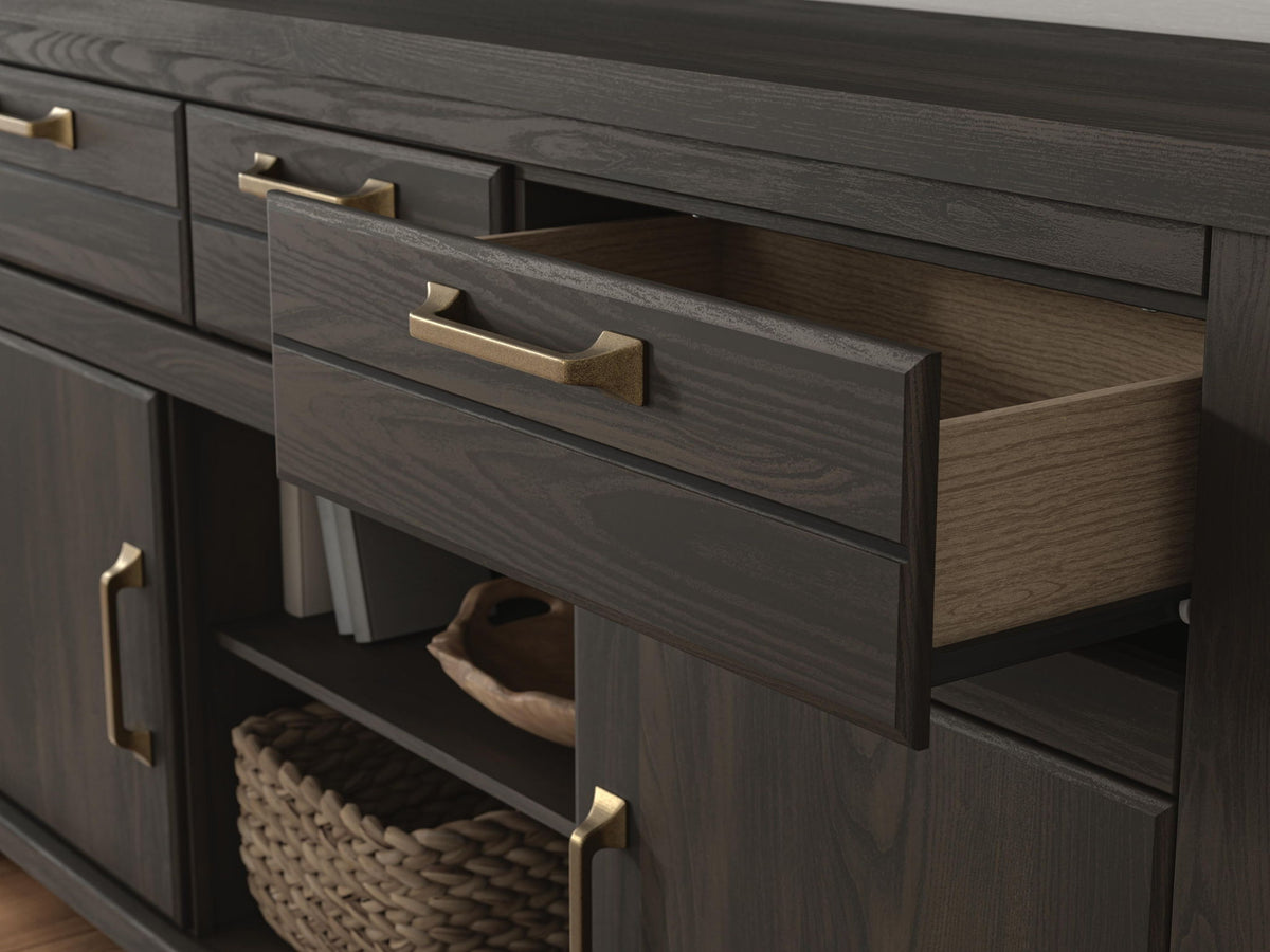 Brazen Valley - TV Stand With Fireplace Option