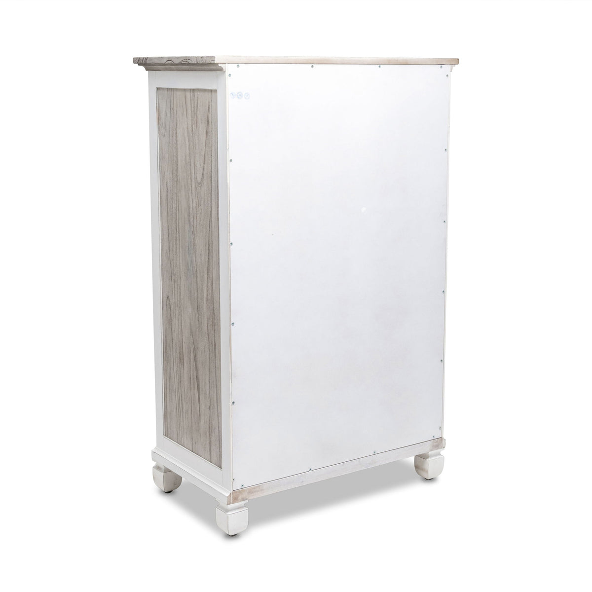Islamorada - 5 Drawer Chest - Dapple Gray / Blanc