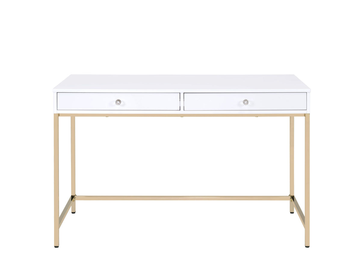 Ottey - High Gloss Writing Desk