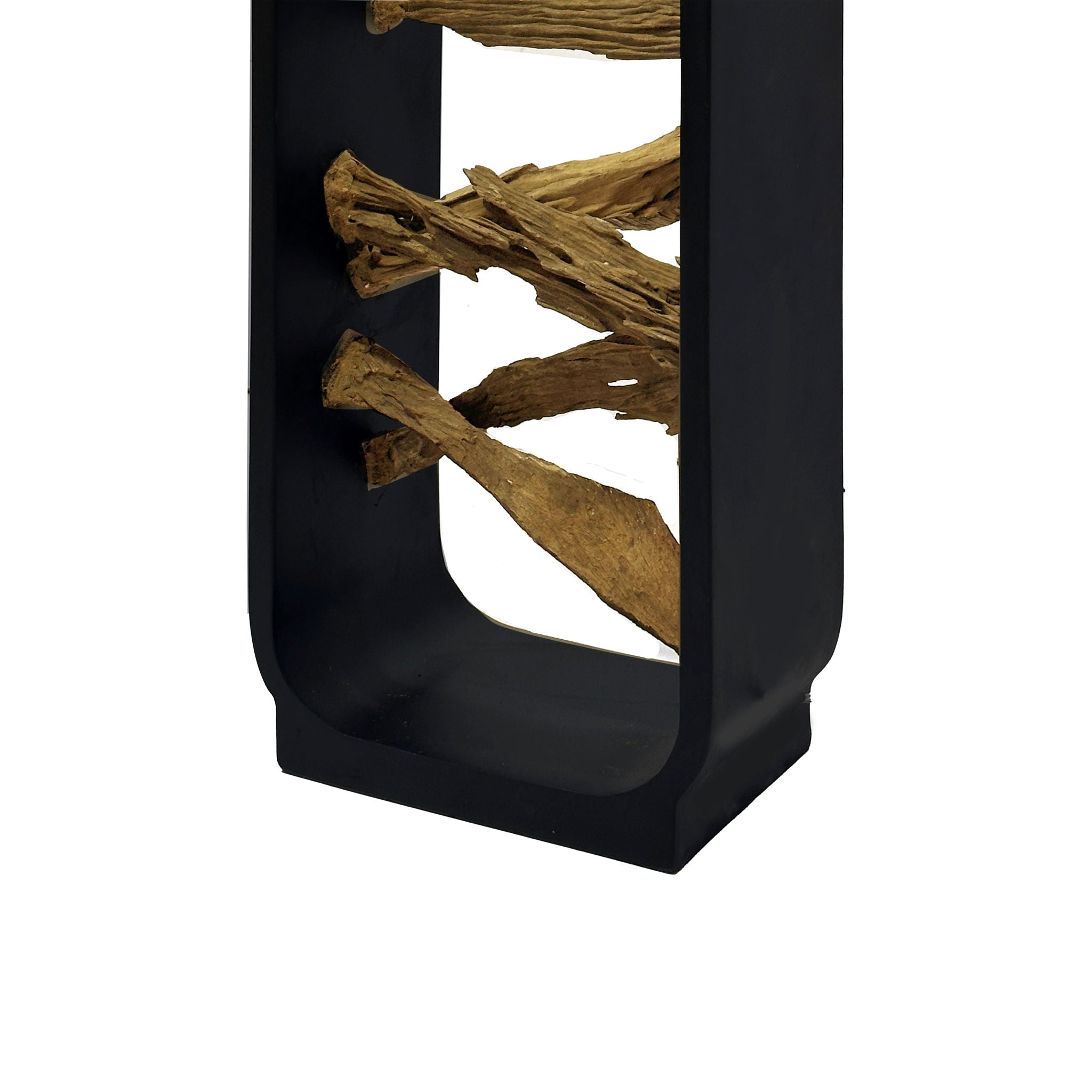 Drift - Floor Lamp - Driftwood / Black