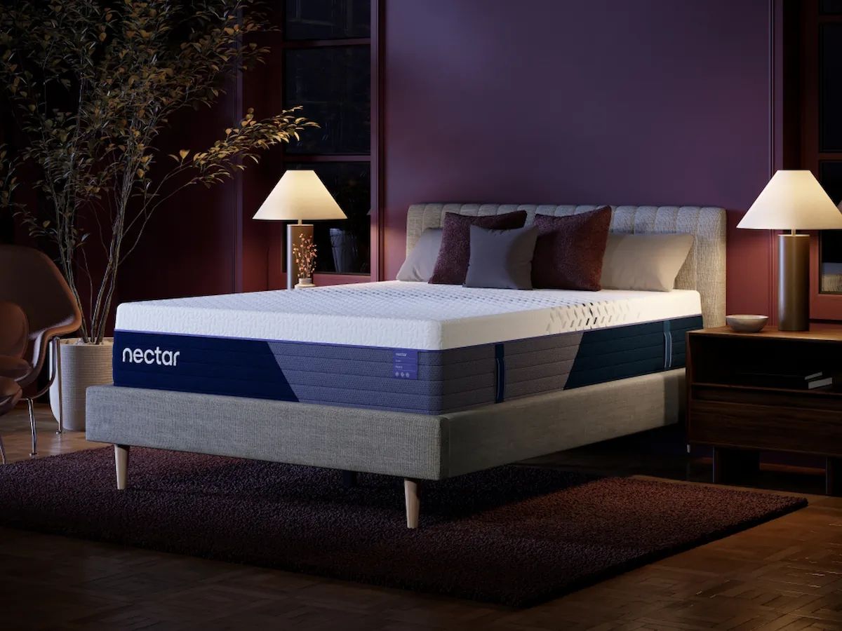Nectar Luxe Hybrid - White - Mattress